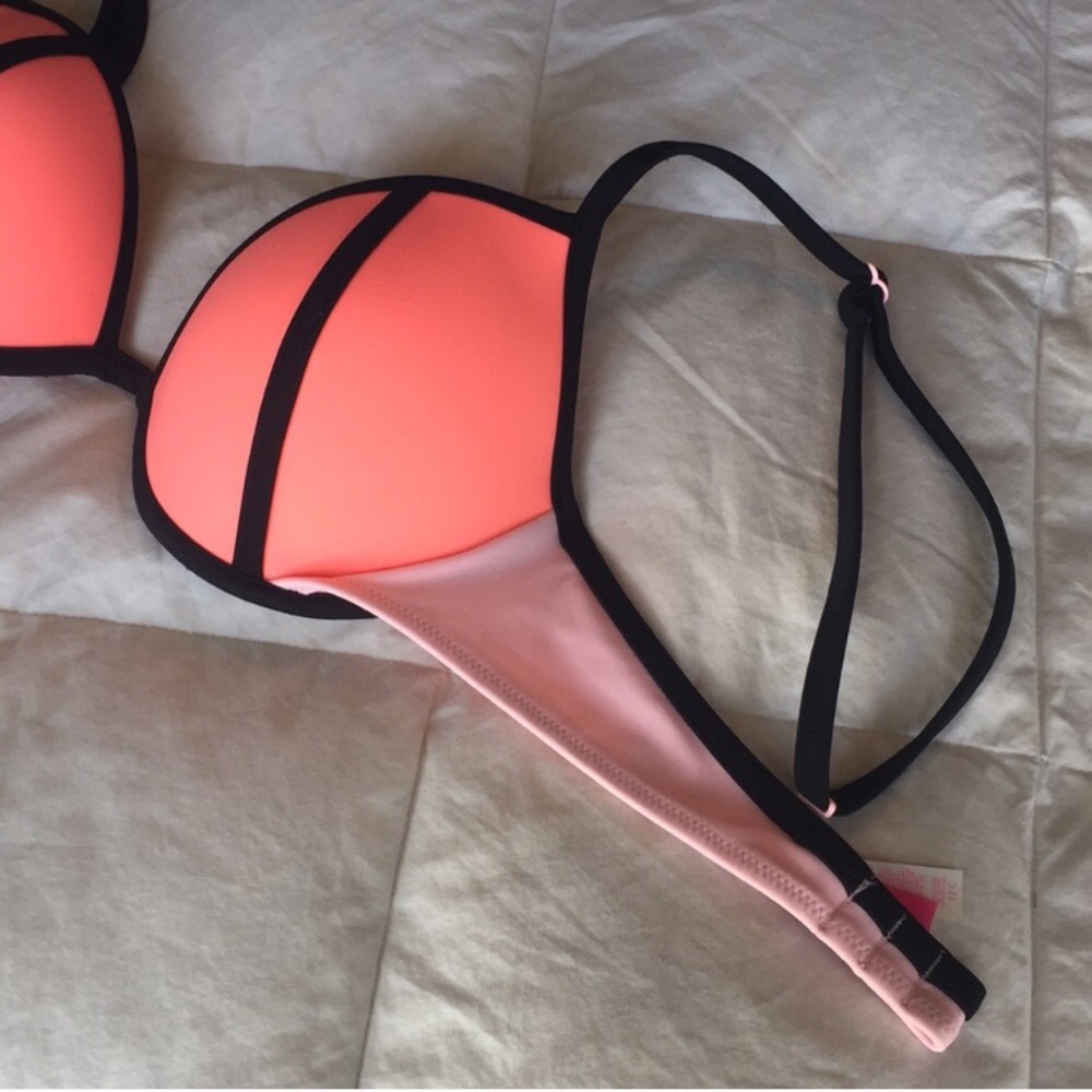 Color Block Victoria’s Secret Swim Top